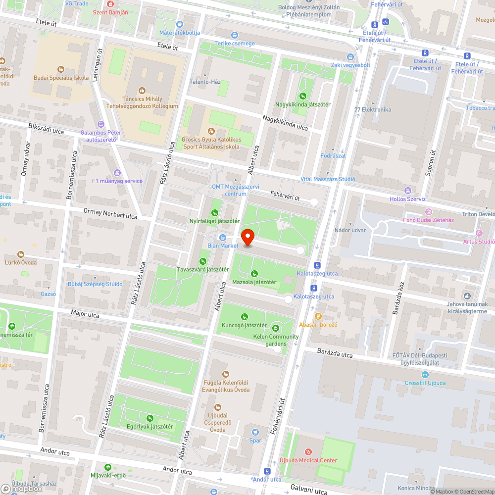 A mozgáskorlátozott parkolót kicsire festették fel bejelentés helye