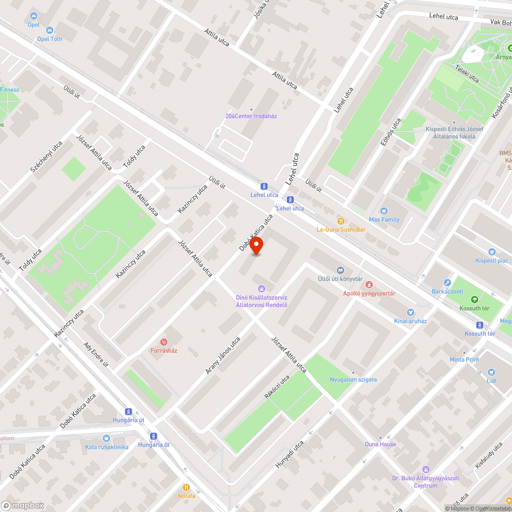 Méretes kátyú, sűlyedt aszfalt bejelentés helye