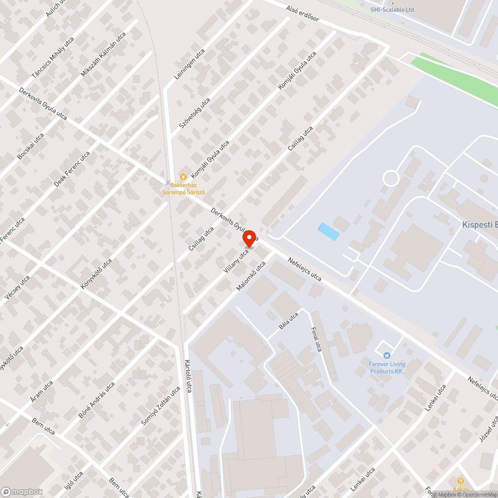 Hiányzik az utcanévtábla bejelentés helye