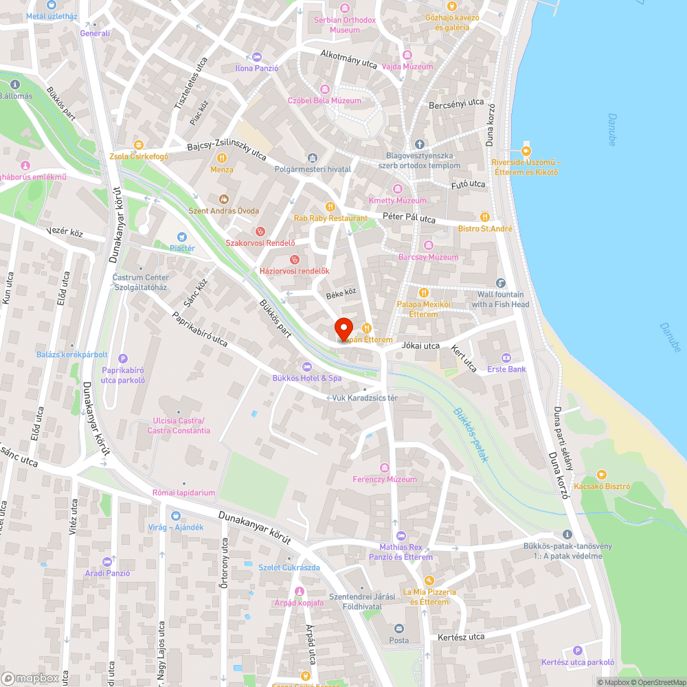 Élet- és autórongálás-veszélyes betonterelő bejelentés helye