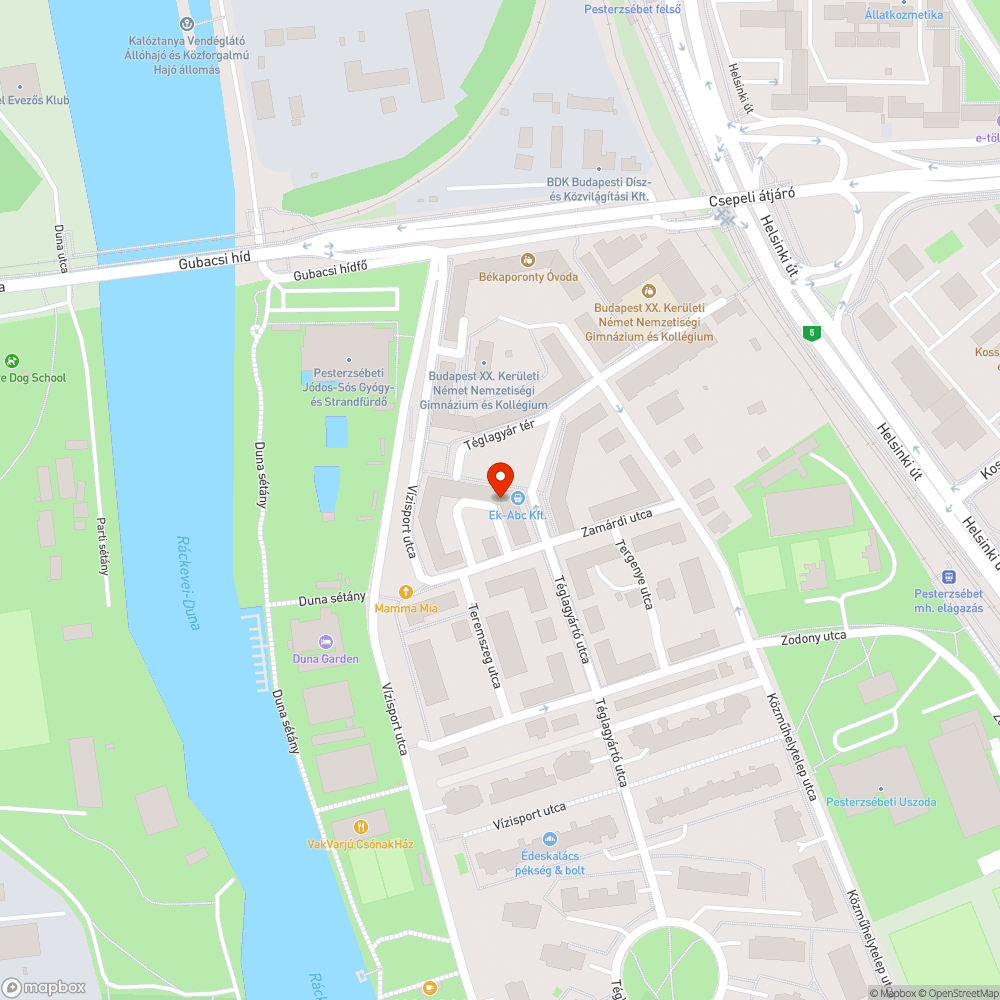 Járdára lógó faágak bejelentés helye