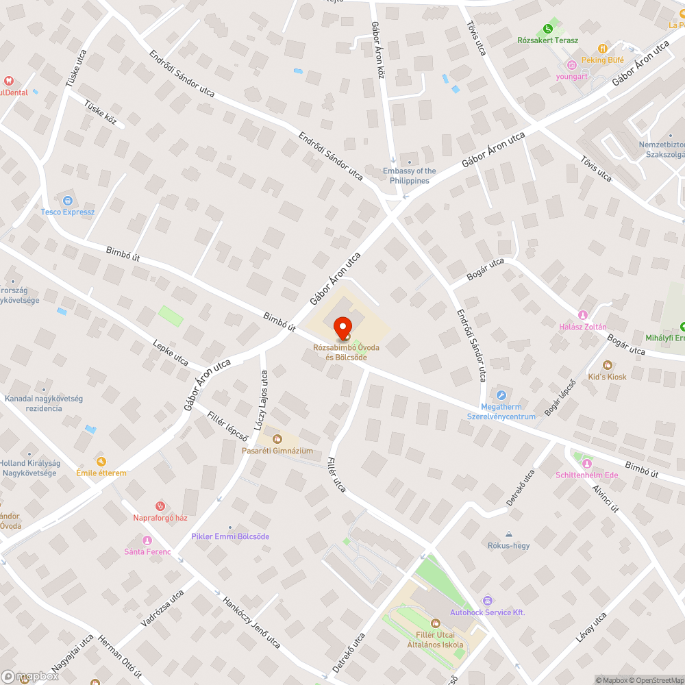 Bimbó - Gábor Áron kereszteződésében két hatalmas kátyú bejelentés helye