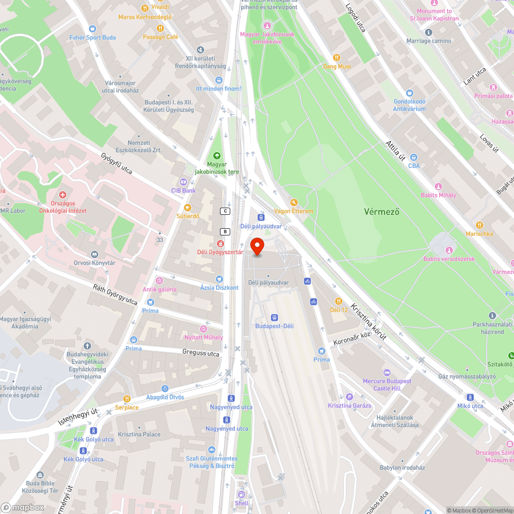 Szennyezett búra bejelentés helye