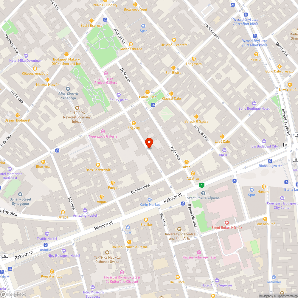 Megdőlt oszlop bejelentés helye