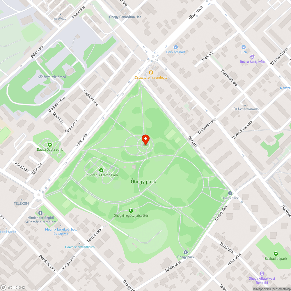 Töredezett, hiányos burkolat bejelentés helye