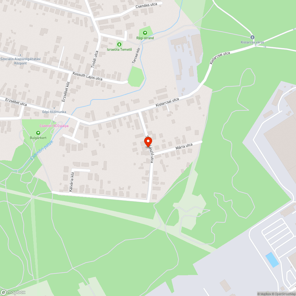 Felgyűlő csapadékvíz bejelentés helye