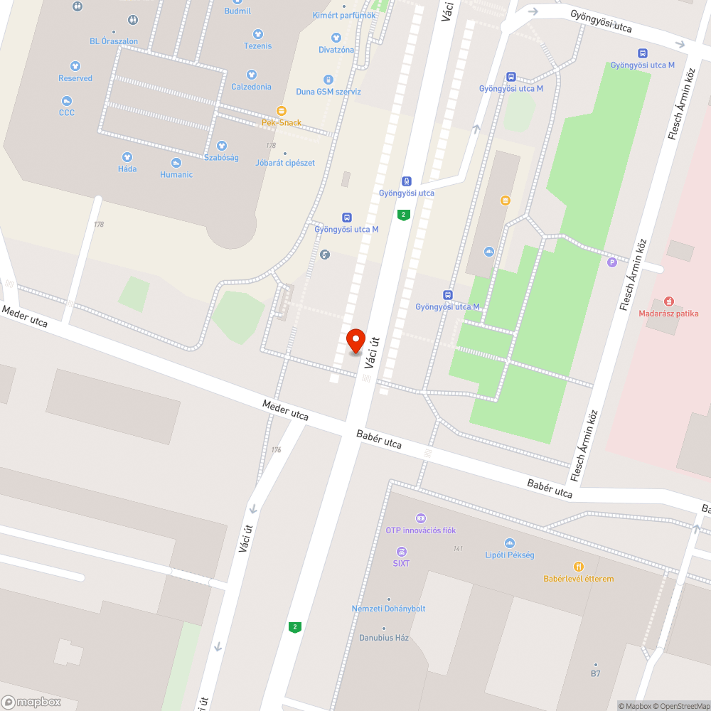 Nyitott aramdoboz a lampan bejelentés helye