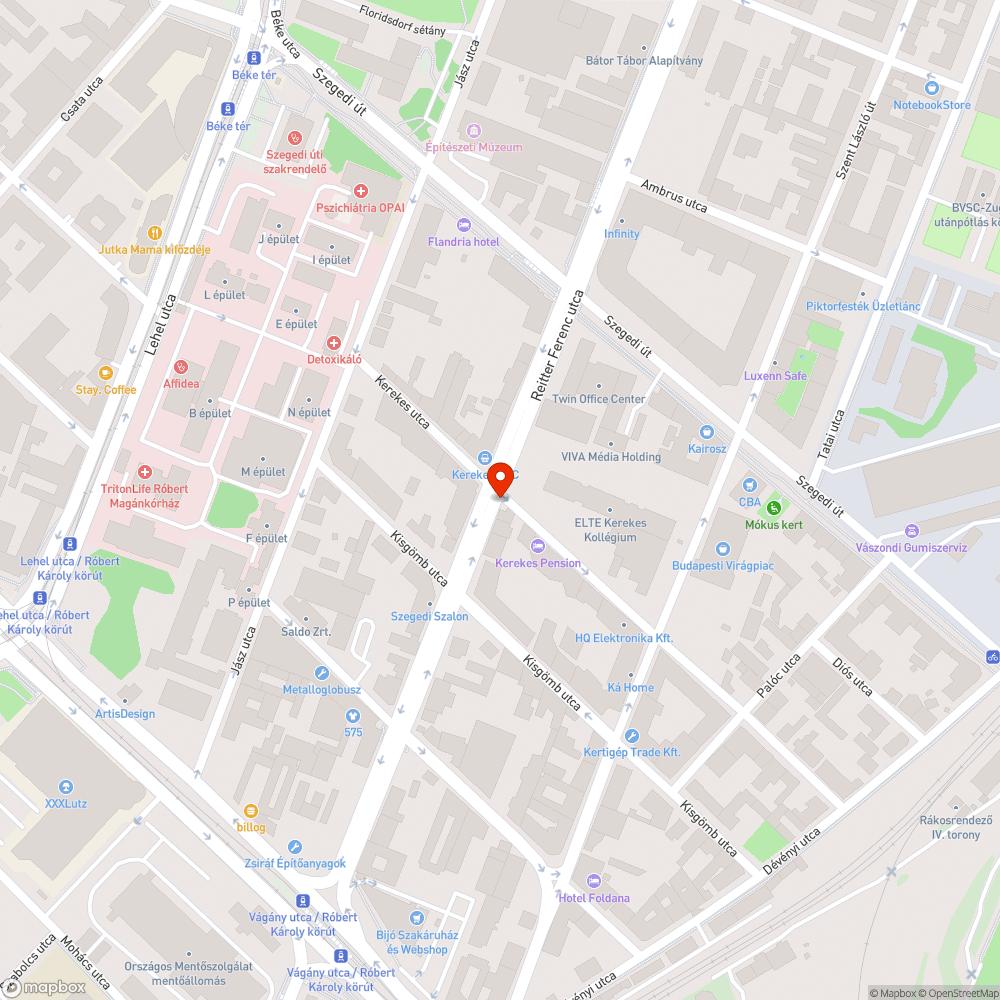 Tócsa bejelentés helye