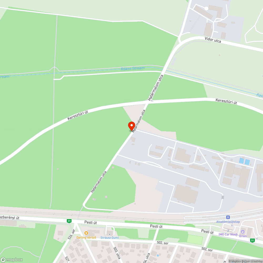 Illegális szemét lerakás bejelentés helye