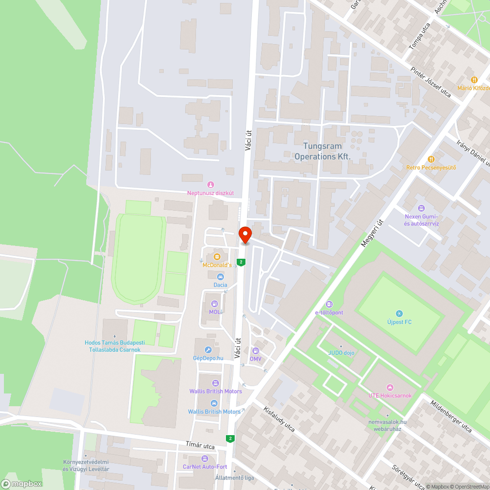 Gyalogos átkelő lámpája elferdült bejelentés helye