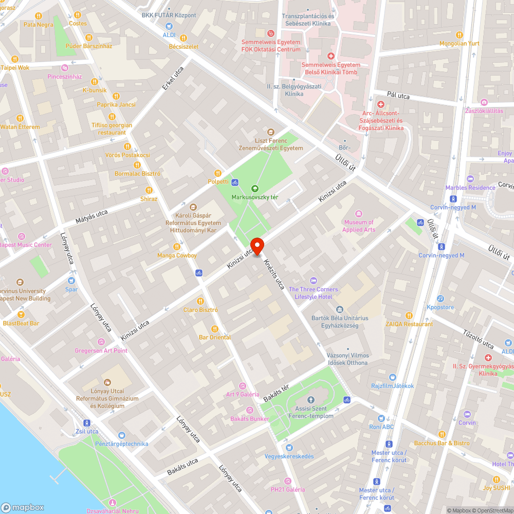 Graffitis házfal bejelentés helye