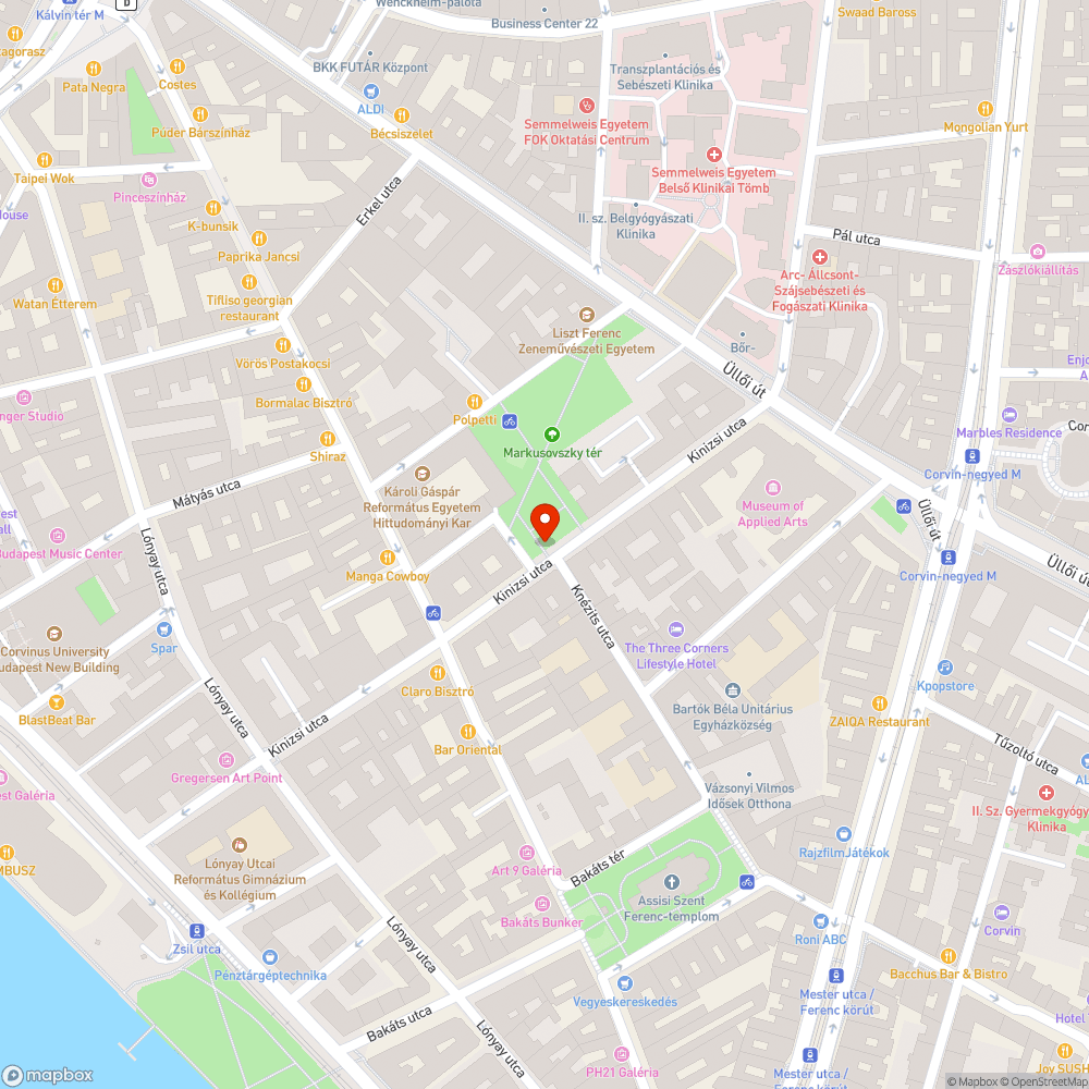 Graffitis házfal bejelentés helye