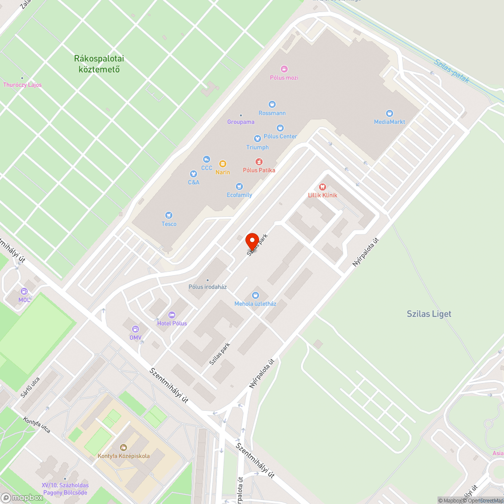 Szétesett fekvőrendőr bejelentés helye