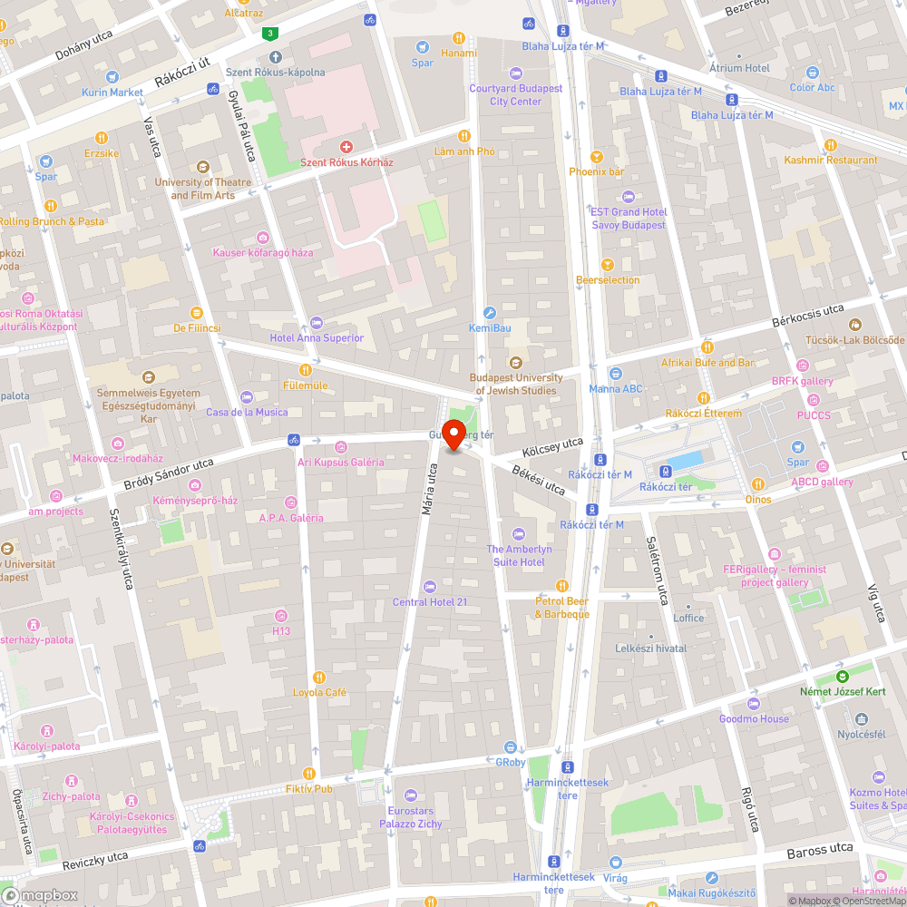 Kevés kerékpártámasz, növekvő számú kerékpár bejelentés helye