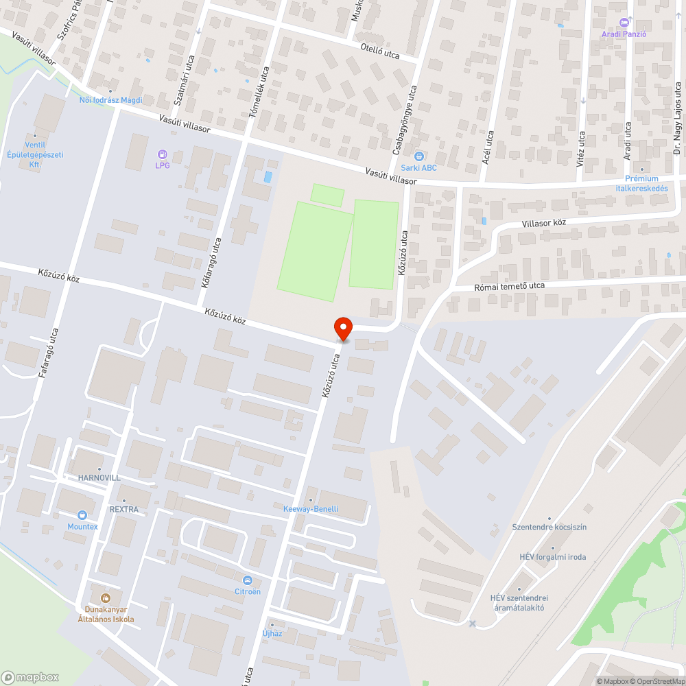 Egymást takaró táblák bejelentés helye