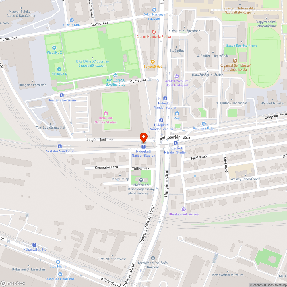 Szimbiózis? bejelentés helye