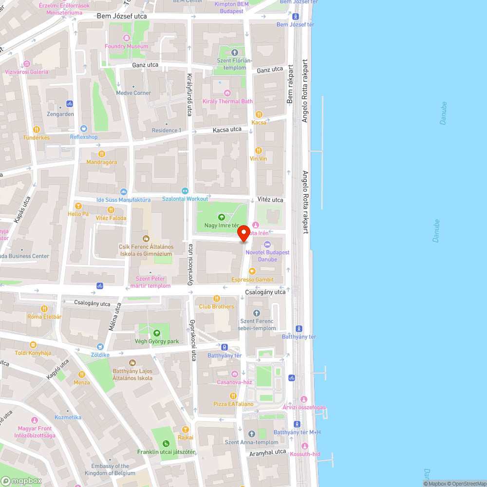 Elhagyott robogóroncs a Nagy Imre téren bejelentés helye