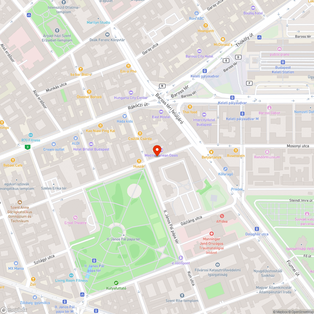 Göröngyös és süppedt bejelentés helye