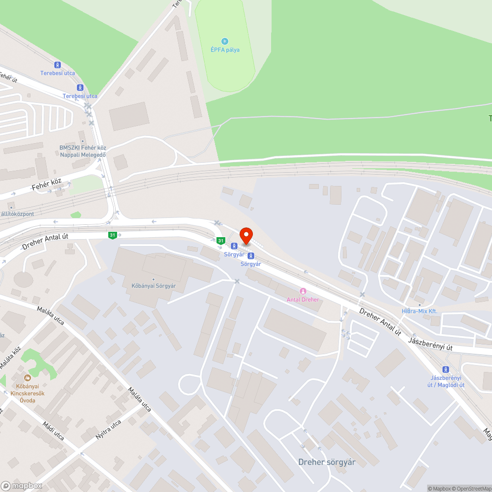 Záptojás bejelentés helye