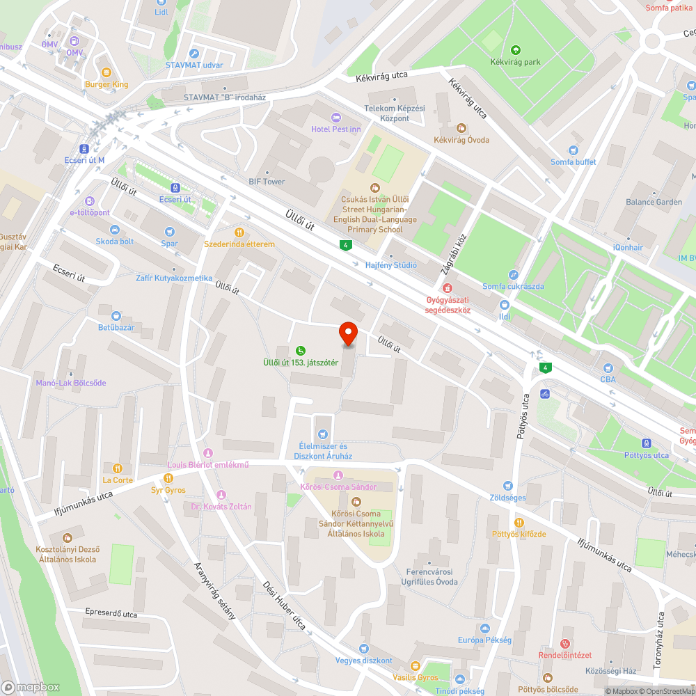 Rendszám nélküli roncsautó bejelentés helye