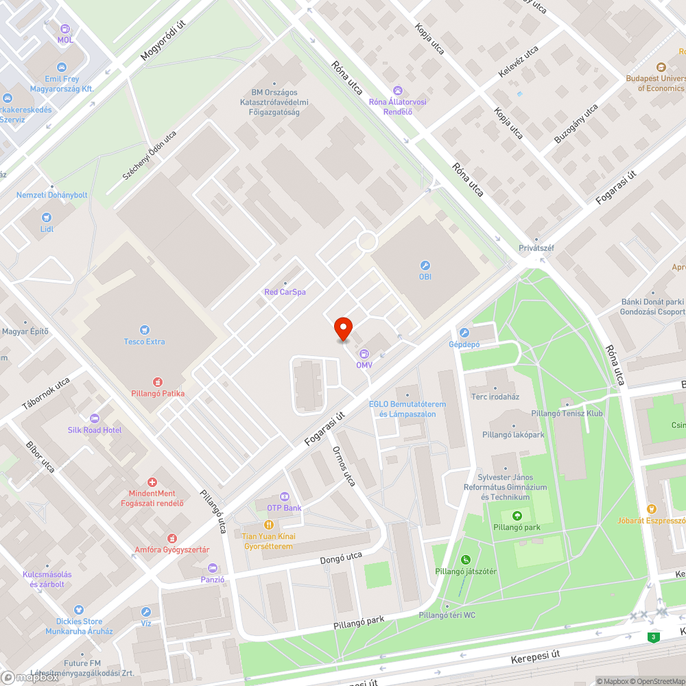 Kikerülhetetlen kátyú bejelentés helye