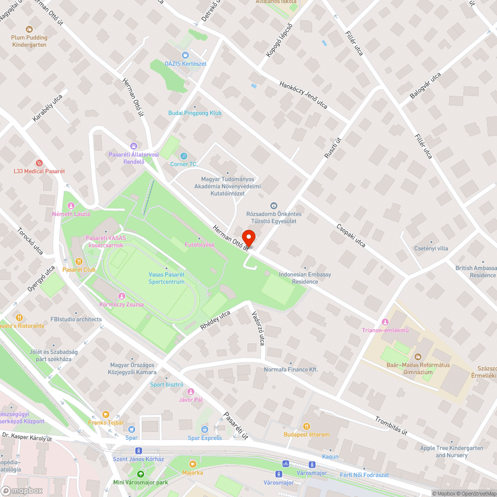 Hibás utcanév bejelentés helye