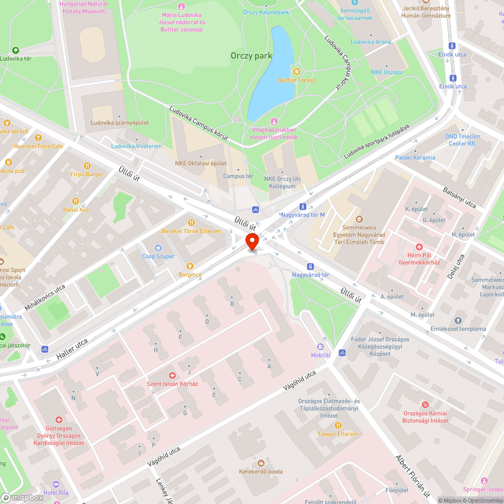 Pofátlan sofőrök bénítják a forgalmat a Bp. 9. ker. Haller-Üllői kereszteződésben bejelentés helye