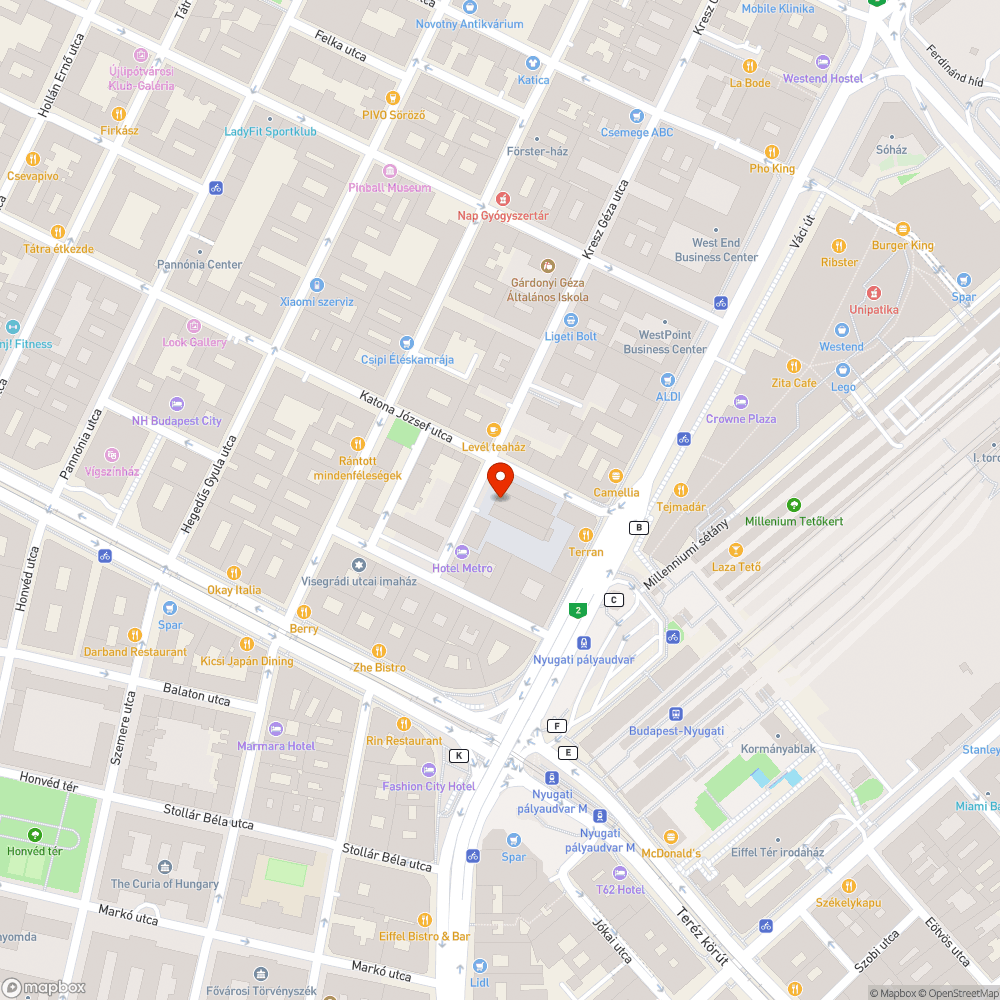 Rendezetlen, gusztustalan bejelentés helye