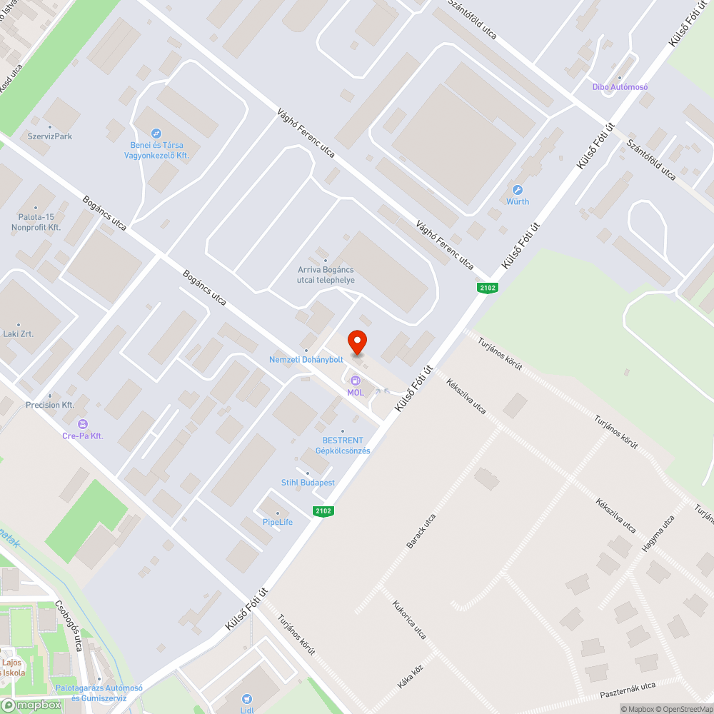 Igénytelen matricák bejelentés helye