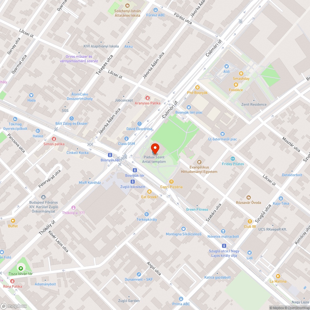 Elhagyatott, megrongált könyvcserélő szekrény a Bosnyák téren bejelentés helye