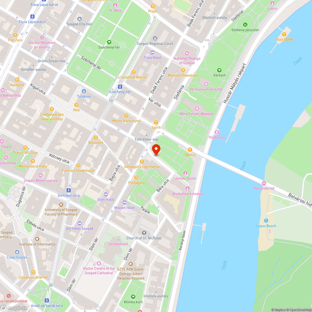 Épület lebontás után visszamaradt veszélyes lyuk bejelentés helye