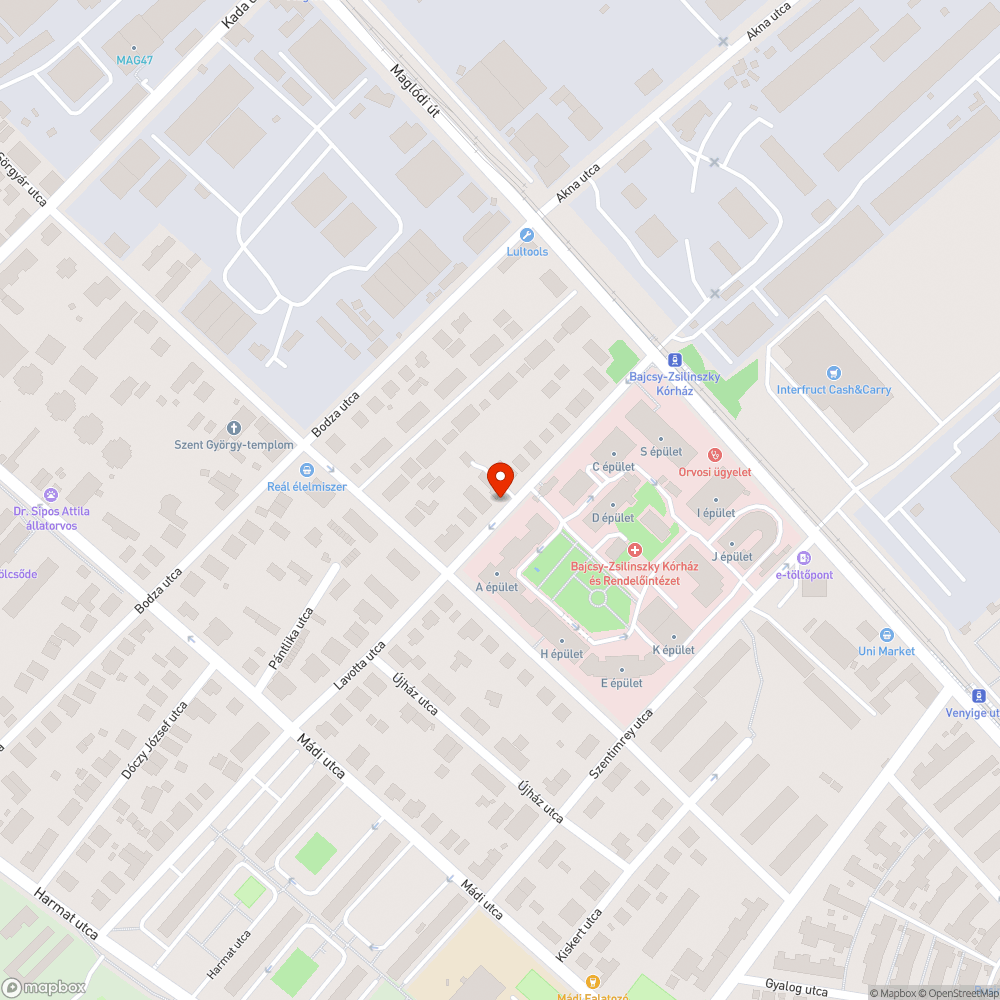 Kiszáradt fák - Lavotta utca bejelentés helye