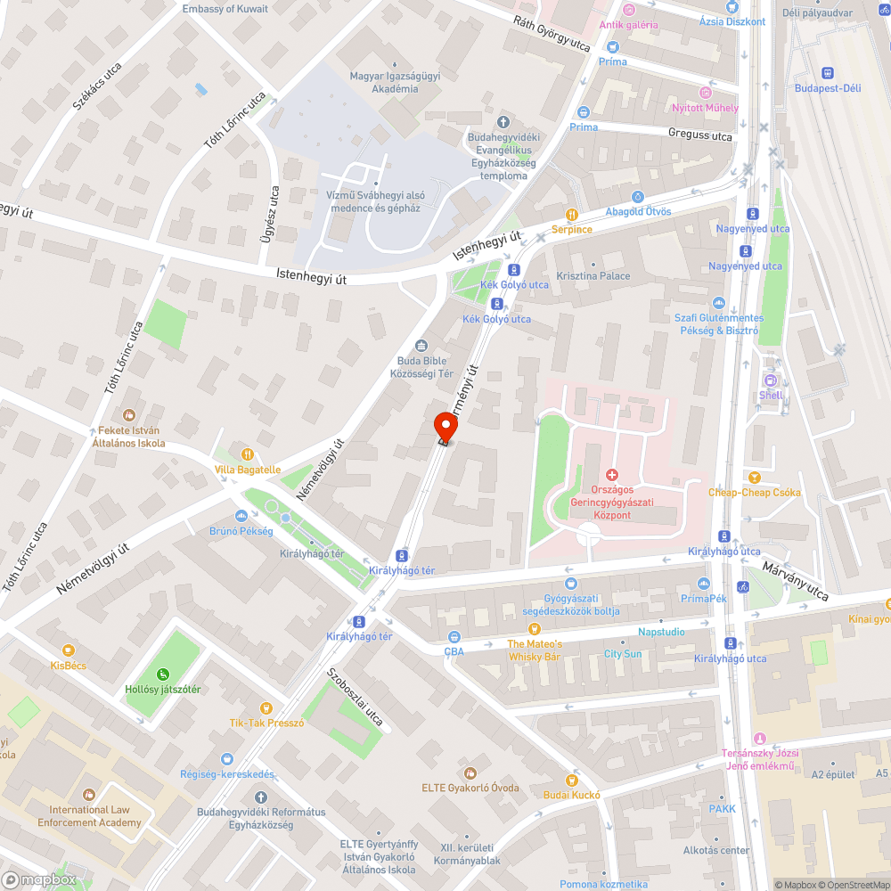 Kilyukadt távközlési fedlap a Böszörményi úton bejelentés helye