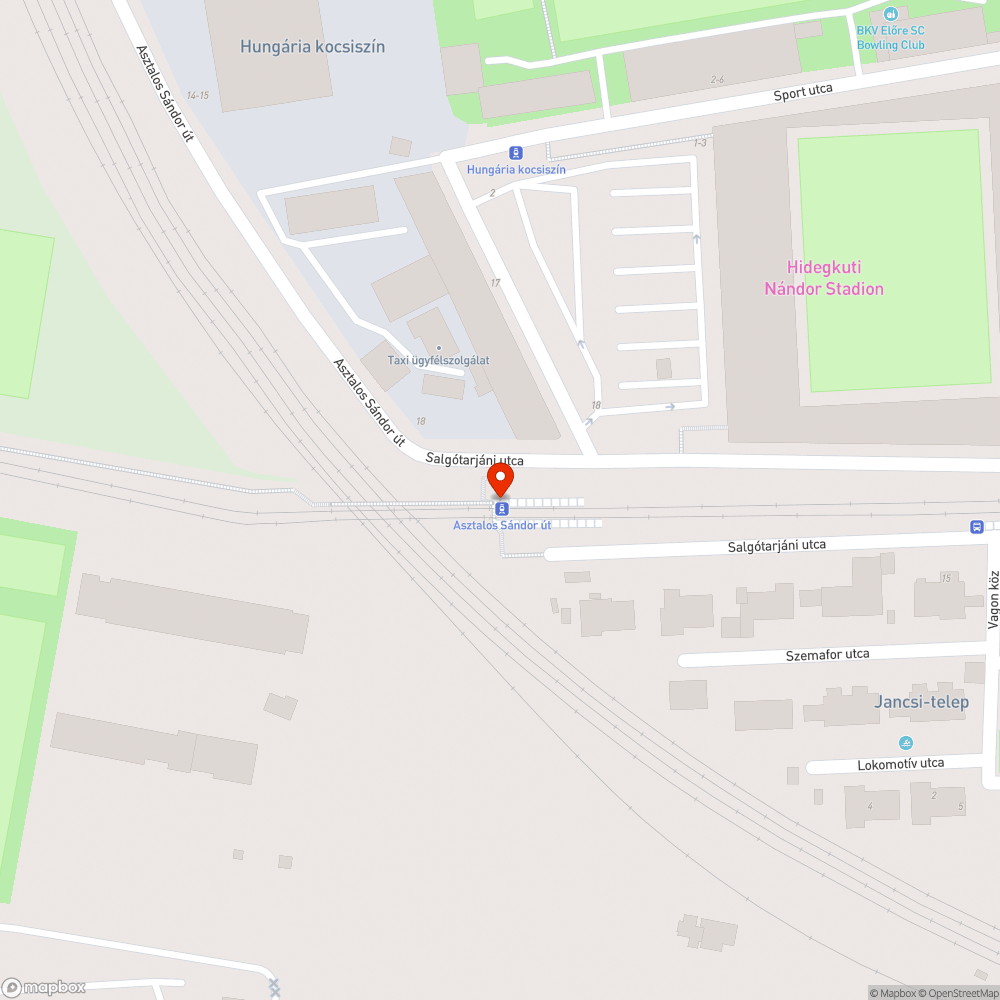 Szemétlerakó a vasút tövében bejelentés helye