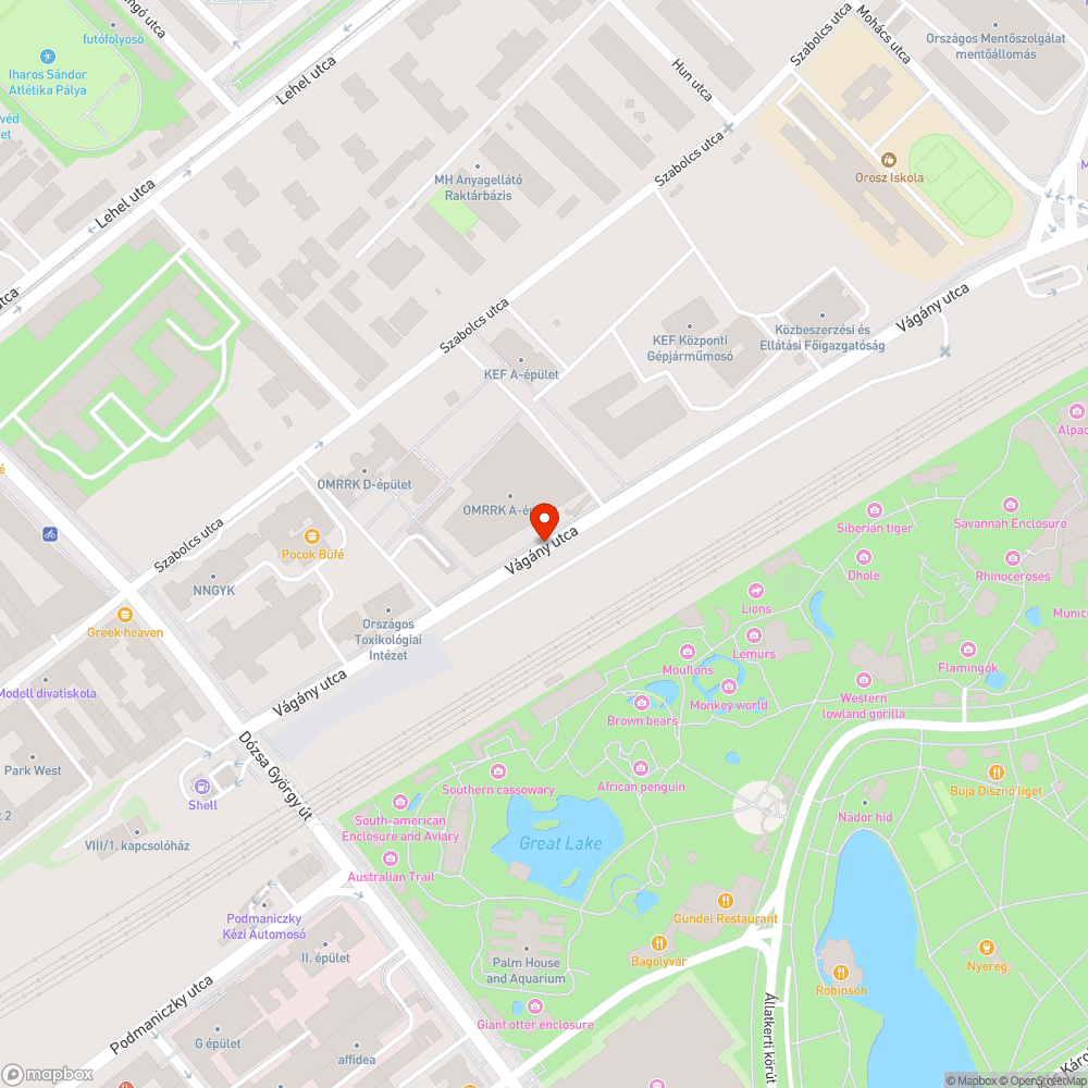 Vágány utcai építkezés tönkretette a kerékpárutat bejelentés helye