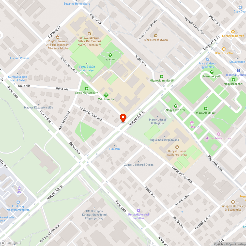 Jókora kátyú bejelentés helye