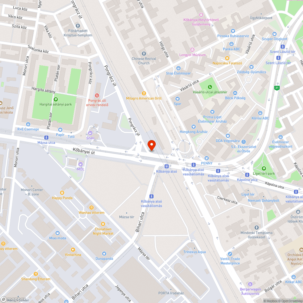 Veszélyes kereszteződés, lekopott útburkolati jelek bejelentés helye