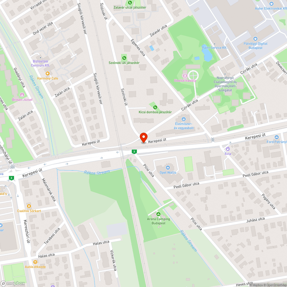 Betontörmelék bejelentés helye