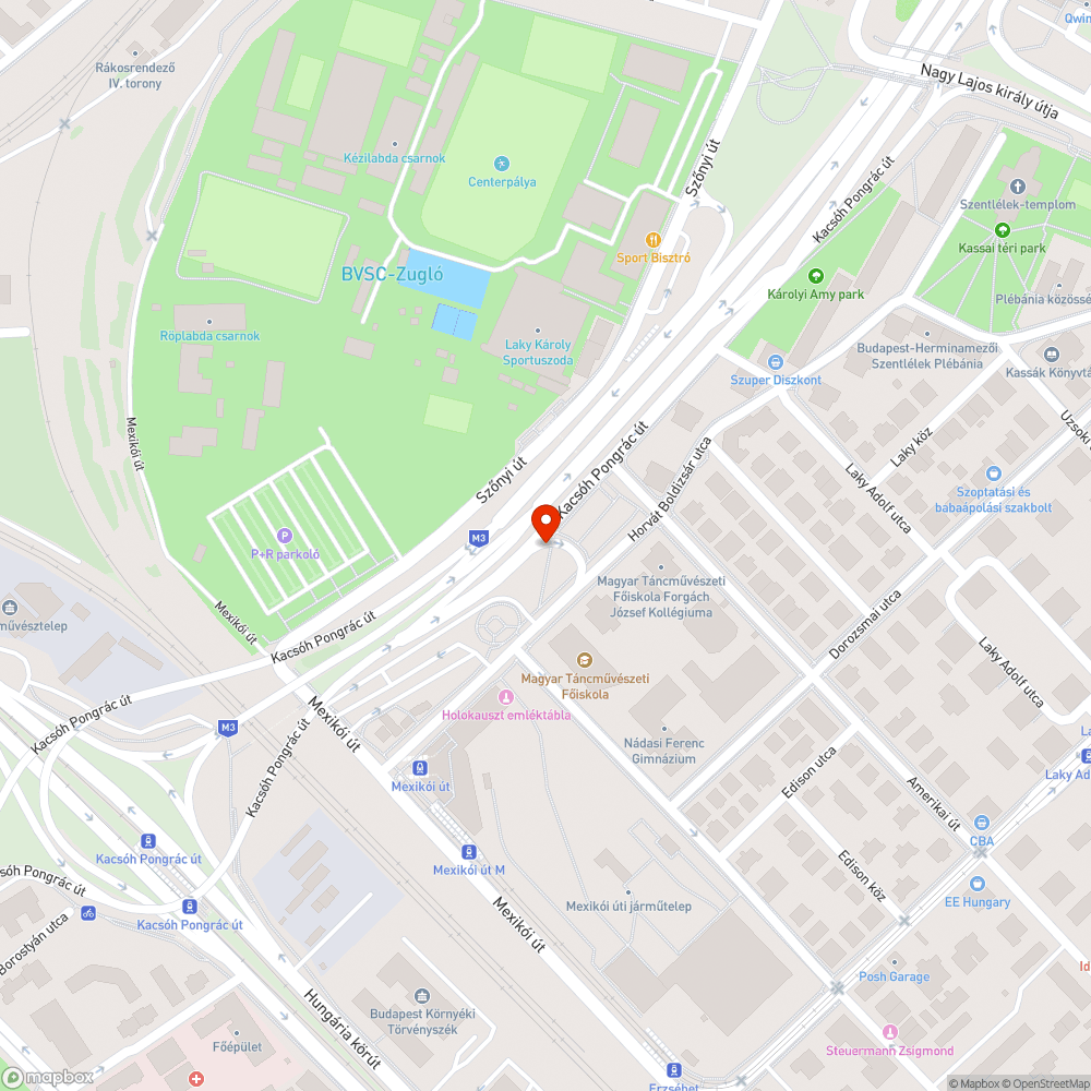 Félelmetes átkelő bejelentés helye