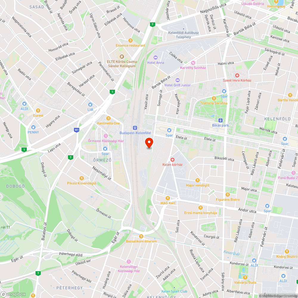 Kiszáradt fák bejelentés helye