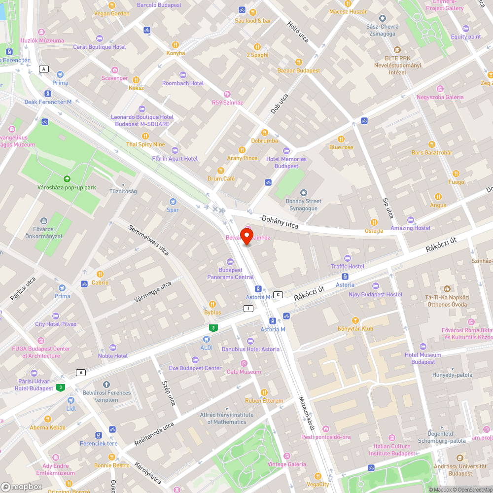 lyukas, billegő rács a járdán bejelentés helye