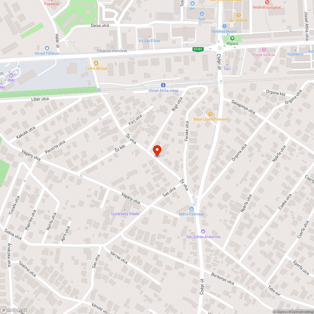 járhatatlan, szemetes járda bejelentés helye