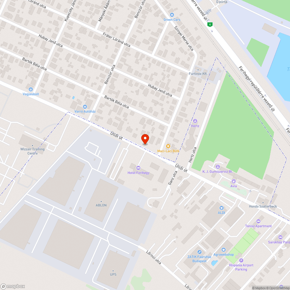 Roncs autók bejelentés helye