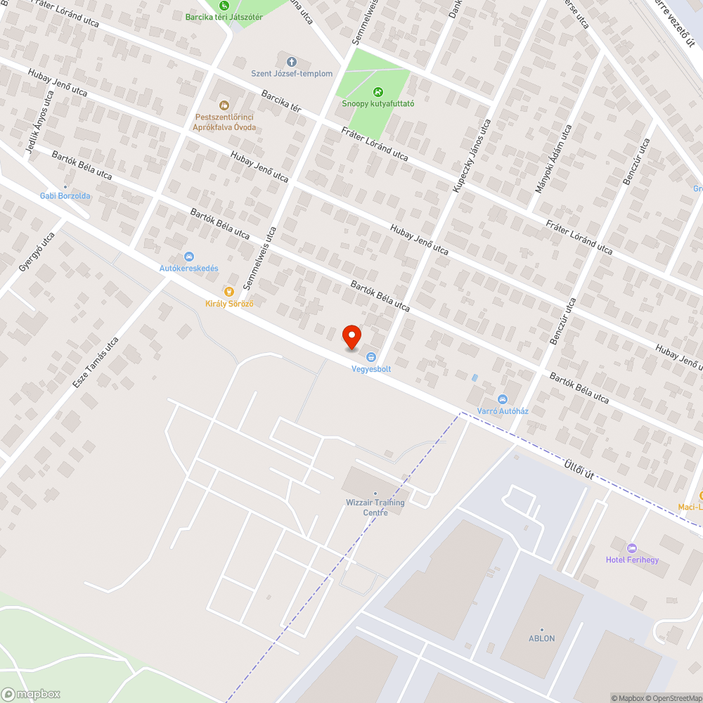 Lejárt műszakival főútvonalon bejelentés helye