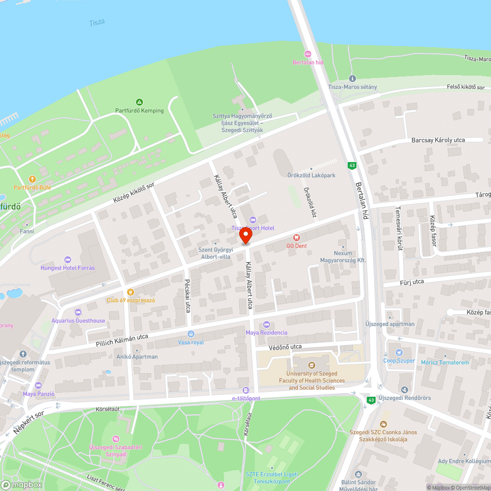 Kitört tűzcsap bejelentés helye