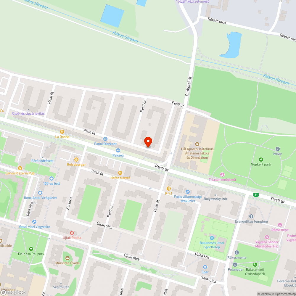 Sorminta bejelentés helye