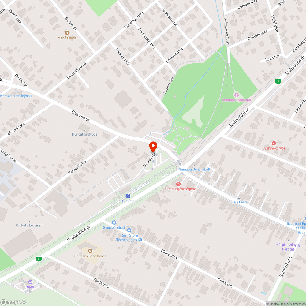 Rozsdás hév bejelentés helye