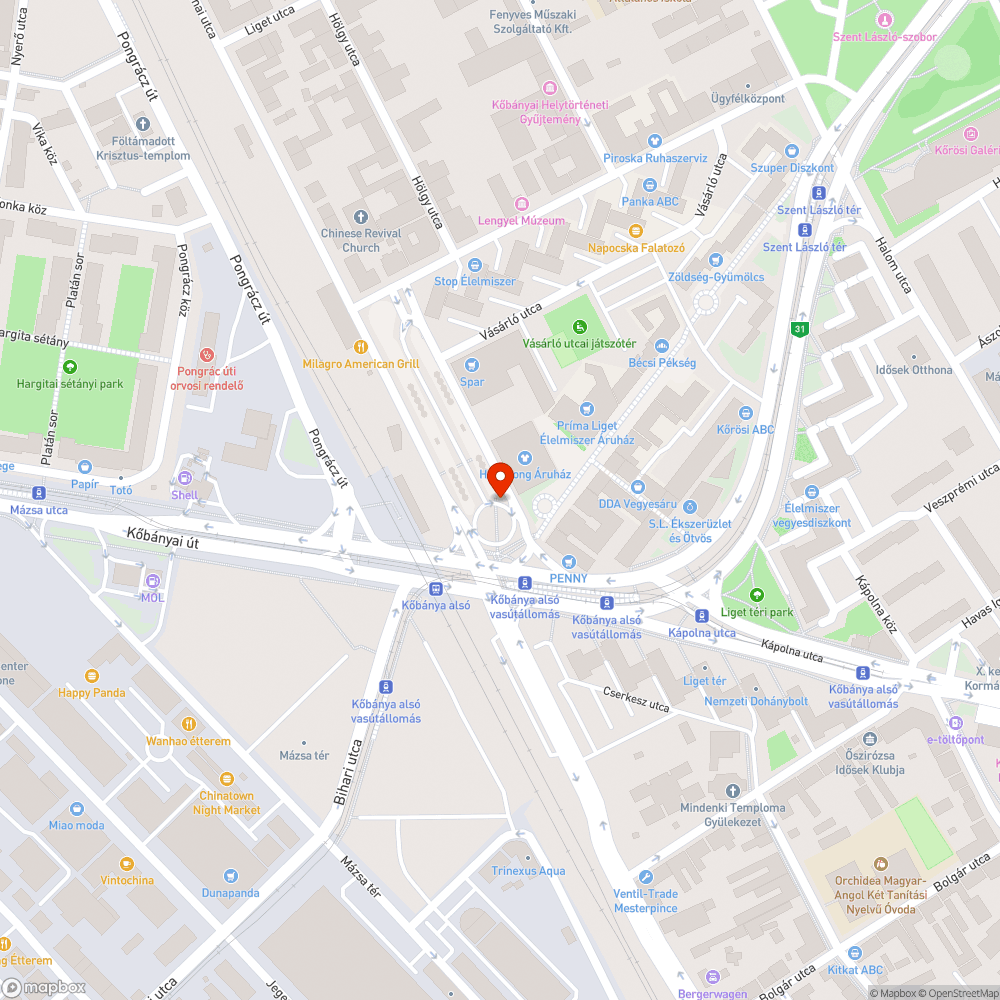 Évek óta semmibe vezető járda bejelentés helye