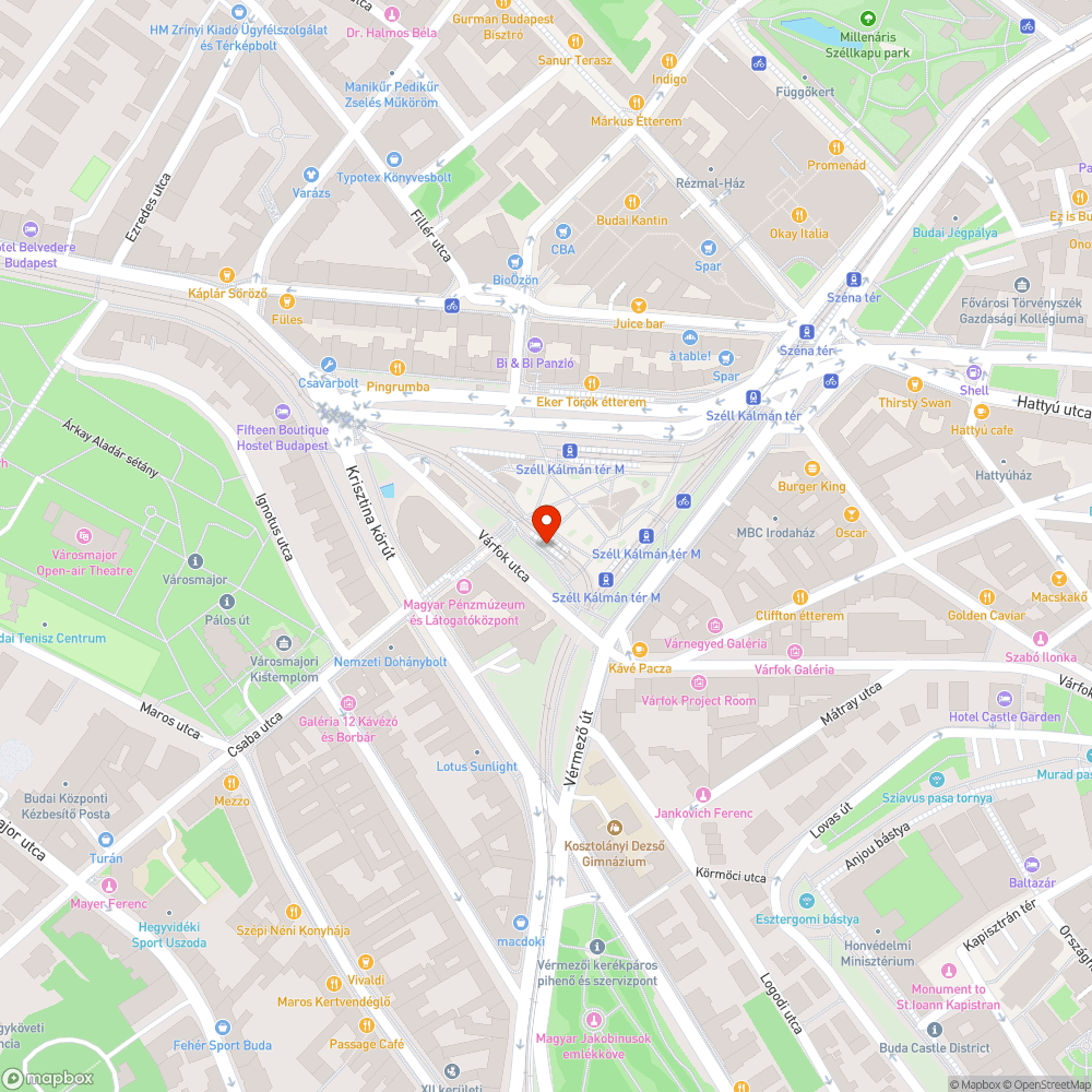 61-es bejelentés helye