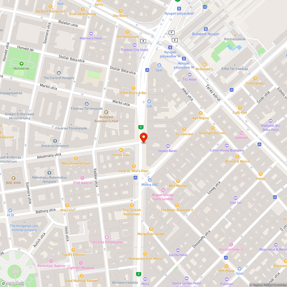 Rendszeres kerékpársávon parkolás bejelentés helye